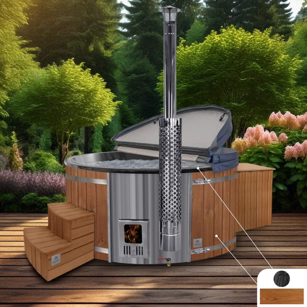 Premium Sand Filter  Wood Fired Hot Tub | Best Configuration