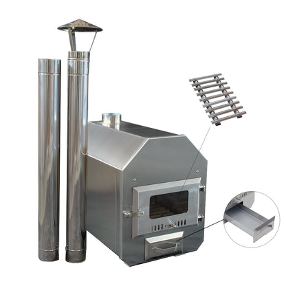 30 kW Stove external UKO Heater Octa M for hot tub | Length 700 mm