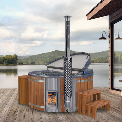 Launch Offer | Verta™ Stove | Wood Fired Hot Tub with Premium Filter