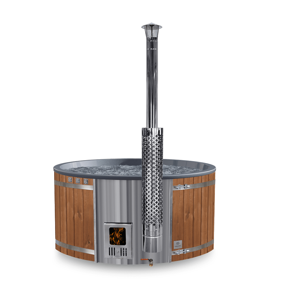 Configure Wood Fired Hot Tub for 4-6  | Integrated Heater