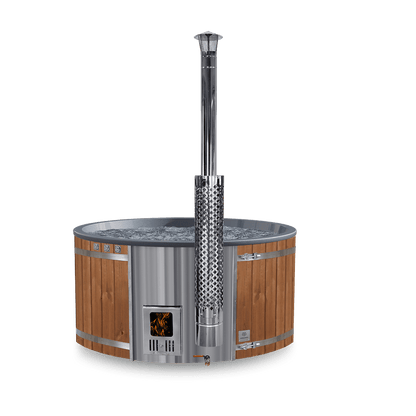 Configure Wood Fired Hot Tub for 4-6  | Integrated Heater