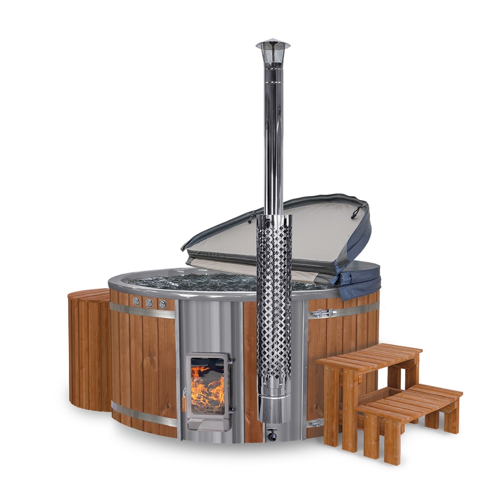 Wstępnie skonfigurowane okrągłe balie ogrodowe